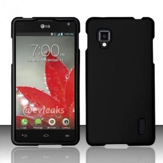 Importer520 Rubberized Snap On Hard Skin Protector Case Cover for For (Sprint) LG Optimus G /Eclipse 4G LTE LS970   Sprint   Black Cell Phones & Accessories