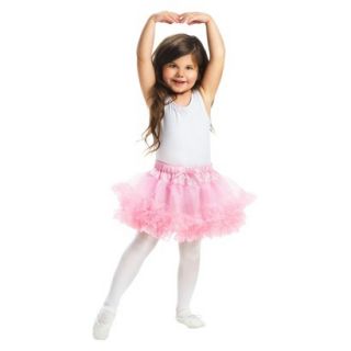 Little Adventures Fluffy Lace Tutu Pink S