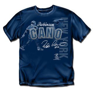 New York Yankees MLB Robinson Cano Players Stitch" Mens Tee (Navy) (X Large)"  Sports Fan T Shirts  Sports & Outdoors