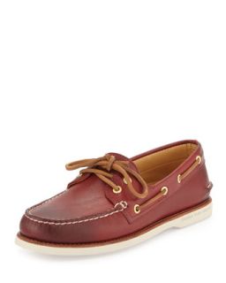 Gold Cup Authentic Original Boat Shoe, Red   Sperry Top Sider