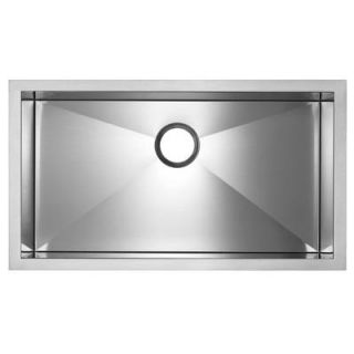 Blanco Precision Microedge Super Single Bowl Kitchen Sink