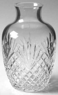 Godinger Crystal Pineapple Collection Flower Vase   Criss Cross&Fan Design,Giftw