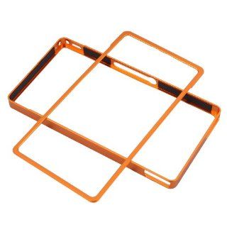 Orange Slim Aluminum Metal Frame Bumper Case for Sony Xperia Z L36H Cell Phones & Accessories