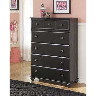 Ashley Furniture Jaidyn Five Drawer Chest Black Size 5 drawer