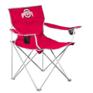 Ohio State Buckeyes Logo Chair Team Deluxe Chair