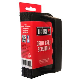 Weber W10 Grill Grate Scrubber With 5 Replaceable Pads