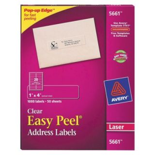 Avery® 1 x 4 Easy Peel Laser Mailing Labels