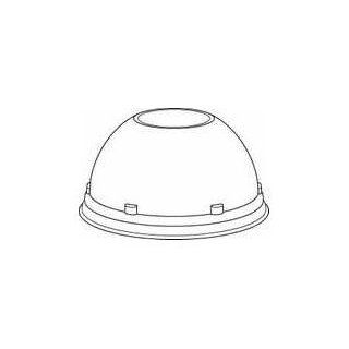 Dart 16LCD Plastic Clear Dome Lid (16LCDDART) Category Cup Lids Kitchen & Dining