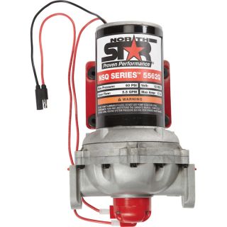 NorthStar NSQ Series 12V On-Demand Diaphragm Pump with Quick-Connect Ports — 5.5 GPM @ 60 PSI  Sprayer Pumps