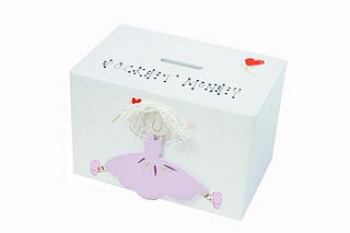 personalised fairy money box by freya design