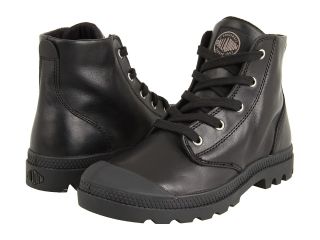 Palladium Pampa Hi Leather Womens Lace up Boots (Black)