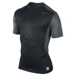 Nike Pro Combat Hypercool Fitted Graphic 2.0 Mens Shirt   Black