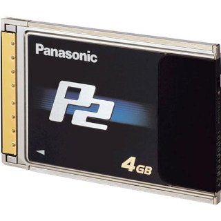 Panasonic AJP2C004HG 4GB P2 Card  Memory Cards  Camera & Photo