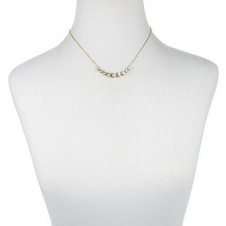 3.40ct Absolute™ 9 Stone 18" Cable Link Necklace