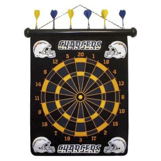 Rico NFL San Diego Chargers Magnetic Dart Board Set