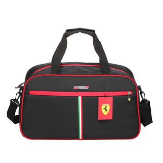 Ferrari Large Travelers Duffel Bag Ferrari Fabric Duffels