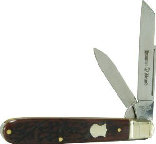 Hammer Brand HB8 Jack Knife, Brown Pick Bone   Pocketknives  