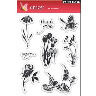 Penny Enjoy Clear Stamps