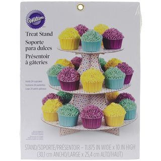 Cupcake Display Stand 1/pkg 9x12 Party Dots