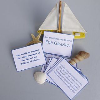 personalised sea and seashore quotes by daisyley