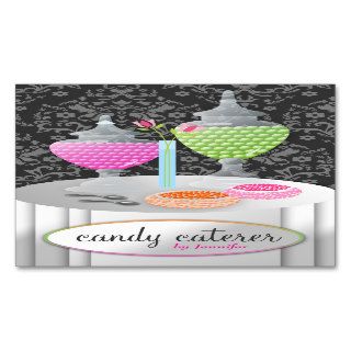 311 Candy Caterer Business Card Templates
