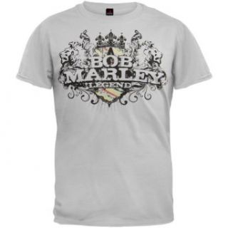 Bob Marley   Lion Emblem T Shirt Clothing