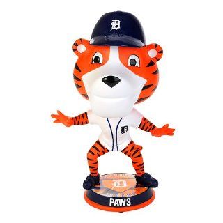 Forever Collectibles Detroit Tigers Paws Mascot Big Head Bobble  Sports Related Figurines  Sports & Outdoors