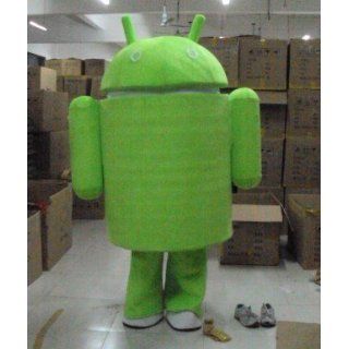 Professional Android Robot Mascot Costume Adult Size Clothing