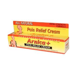 Homeolab USA Arnica+ Pain Relief Cream All Natural Extra Strength Formula 1.76 oz Health & Personal Care