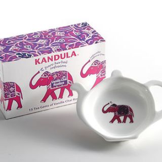 vanilla chai rooibos gift set by the kandula tea company