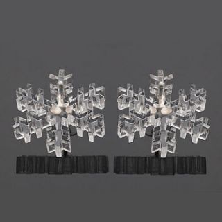 snowflake stud earrings by kate wimbush jewellery