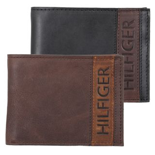 Tommy Hilfiger Men's Genuine Leather Passcase Wallet Tommy Hilfiger Men's Wallets