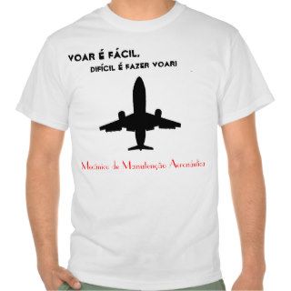Mechanical t shirt of Maintenance Airplane