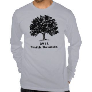 Family Reunion Shirt   Large Tree on front