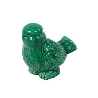 Shop Urban Trends 50817 Decorative Ceramic Bird, Turquoise at the  Home Dcor Store