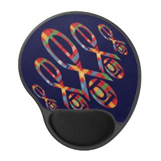 EXB1 Logo Pattern Gel Mouse Pads