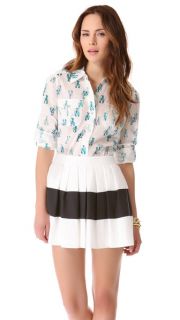 Tory Burch Lobster Brigette Blouse