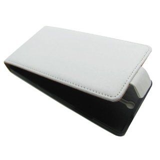 White New Leather Flip Case Cover Skin Pouch For Sony Ericsson experia S LT26i SS8 Cell Phones & Accessories