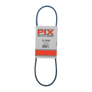 PIX Blue Kevlar V-Belt with Kevlar Cord — 32in.L x 3/8in.W, Model# 3L320K  Belts   Pulleys