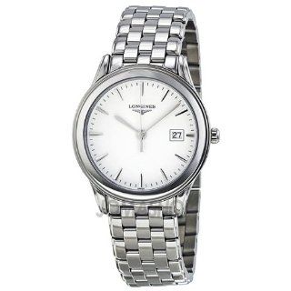 Longines Flagship White Dial Stainless Steel Mens Watch L47164126 Longines Watches