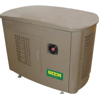 BEEM Liquid Cooled Standby Generator — 20 kW (LP), 18 kW (NG), 200 Amp Automatic Transfer Switch, Model# BMG20