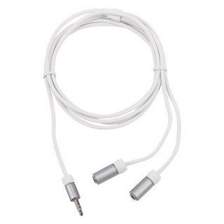 Jensen iPod Audio/Video 3.5mm to RCA Cable   6ft (1.8M) Electronics