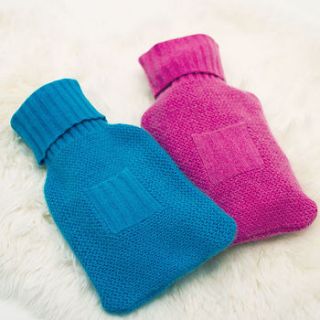 pure cashmere hot water bottle cover by babatude childrenswear