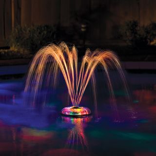 Swim Time Small Underwater Floating Light and Fountain for Pools Swim Time Pumps, Filters & Accessories