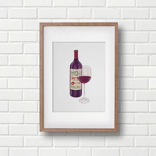 grand vin art print by anzu