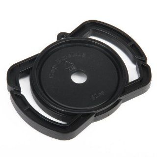 Z 002 Universal 43mm / 52mm / 55mm Lens Cap Holder Buckle for SLR Camera   Black  