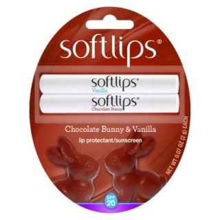 Softlips Chocolate Bunny & Vanilla Lip Protectan