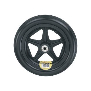  8in. x 1.25in. Tire with 5-Spoked Wheel --- Solid Rubber  Flat Free Spoked Wheels
