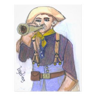 Soldier with Horn Full Color Flyer