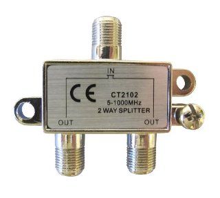 Allen Tel CT2102 Coaxial 1 GHz 2 Way Splitter